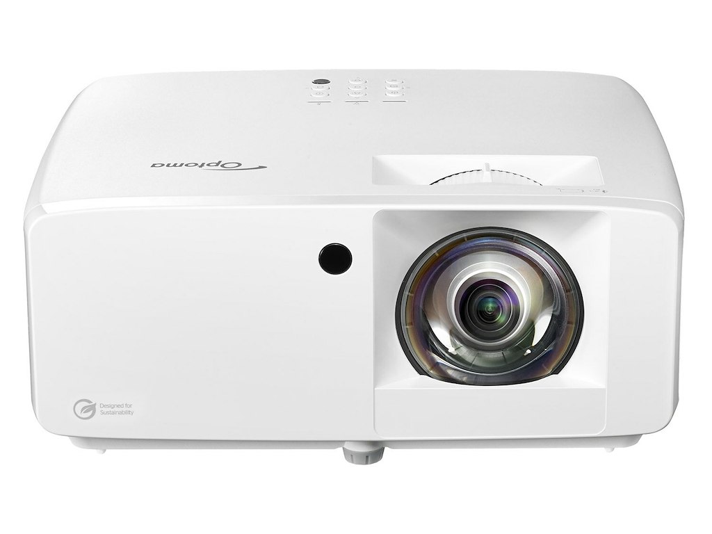 Optoma ZH451ST Projektor med kort projiceringsafstand 4200 ANSI lumens DLP 1080p (1920x1080) 3D Hvid