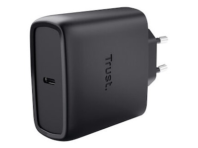 Trust Maxo 65W Laptop, Smartphone, Tablet Sort Vekselstrøm Hurtig opladning Indendørs