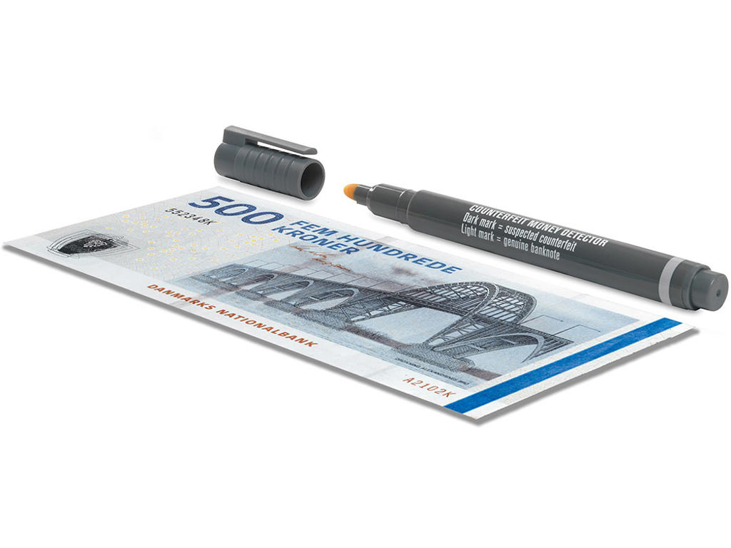Seddeltester, Forfalskningsdetektorpen, 1 stk, Safescan 30