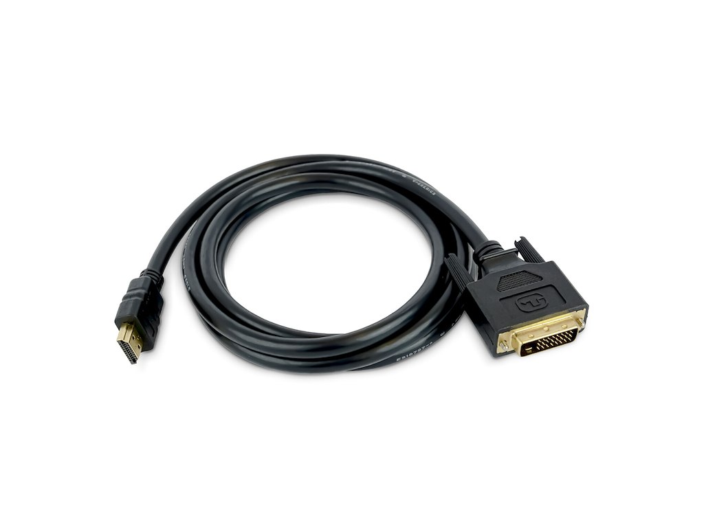 StarTech.com SKHD2DVI06-TAA videokabel adapter 1,8 m DVI HDMI Type A (Standard) Sort