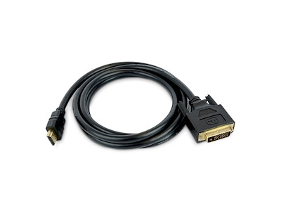 StarTech.com SKHD2DVI06-TAA videokabel adapter 1,8 m DVI HDMI Type A (Standard) Sort