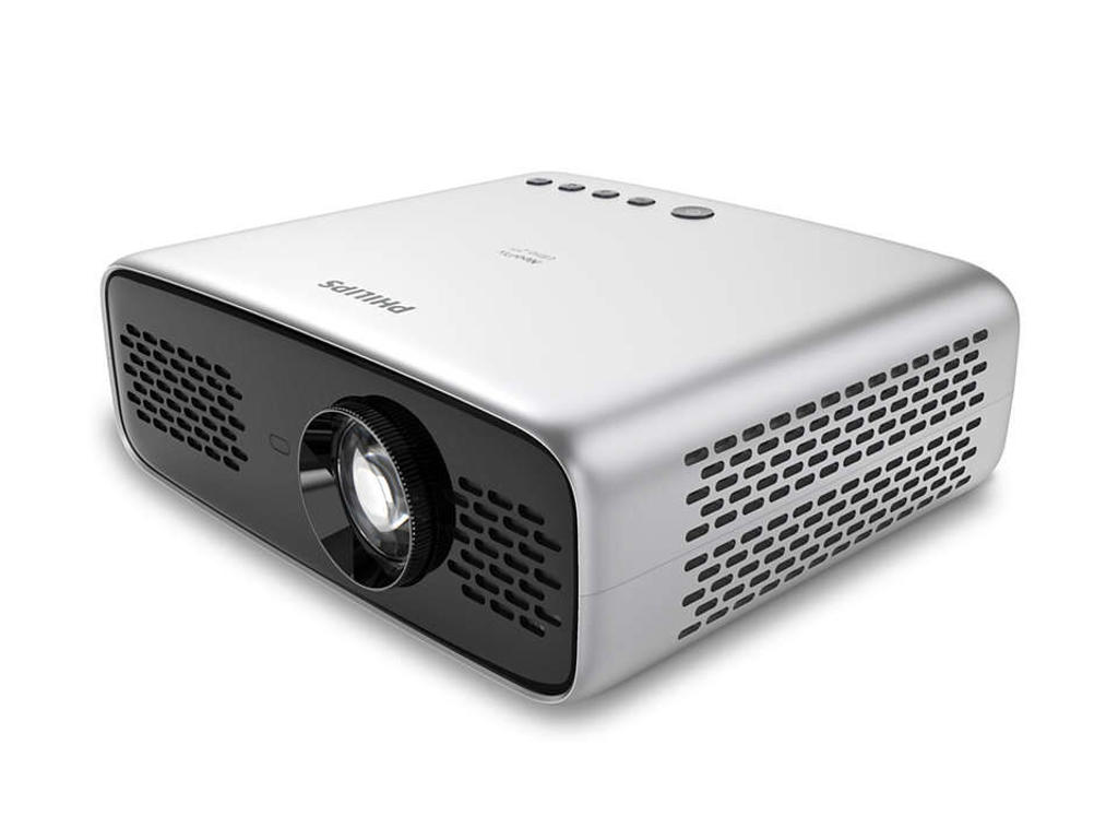 Philips NeoPix Ultra 2TV Projektor med kort projiceringsafstand LCD 1080p (1920x1080) Sort, Sølv