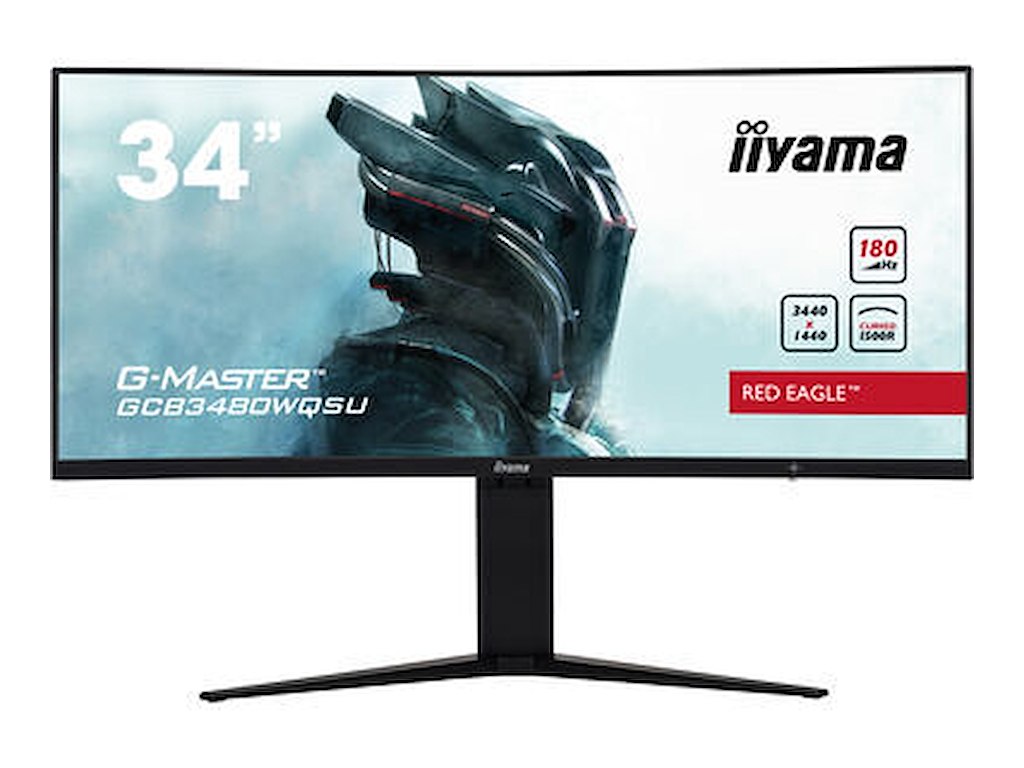 iiyama G-MASTER GCB3480WQSU-B1 computerskærm 86,4 cm (34") 3440 x 1440 pixel UltraWide Quad HD LCD Sort