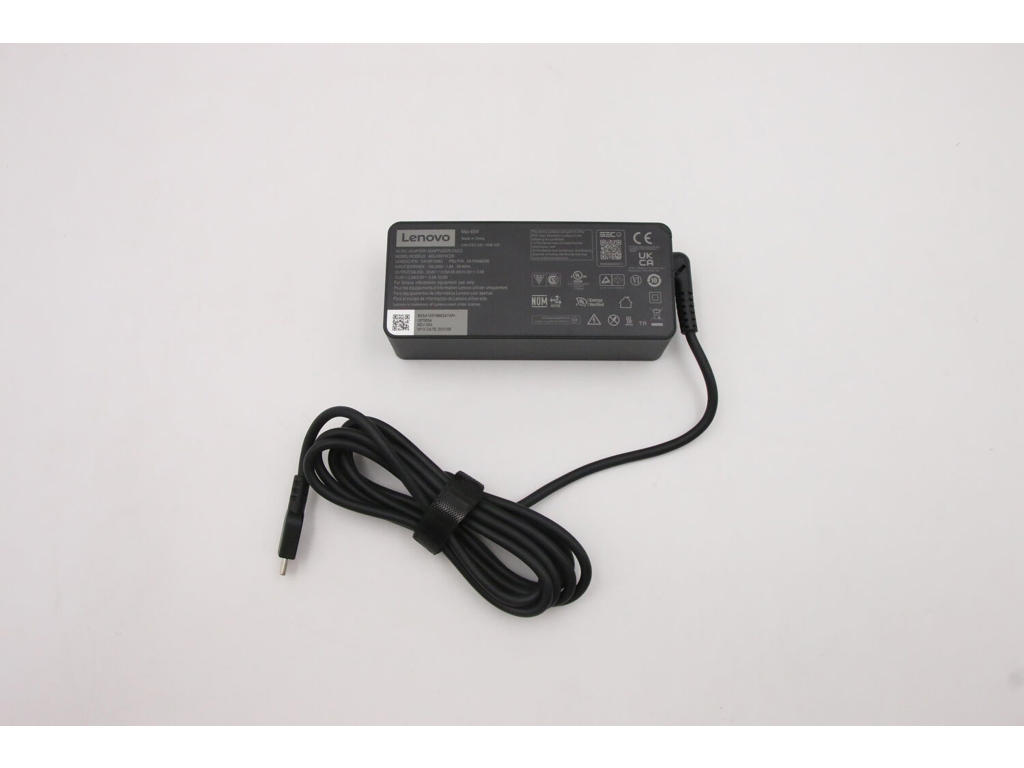 Lenovo 5A10W86295 strømadapter og vekselret Indendørs 65 W Sort