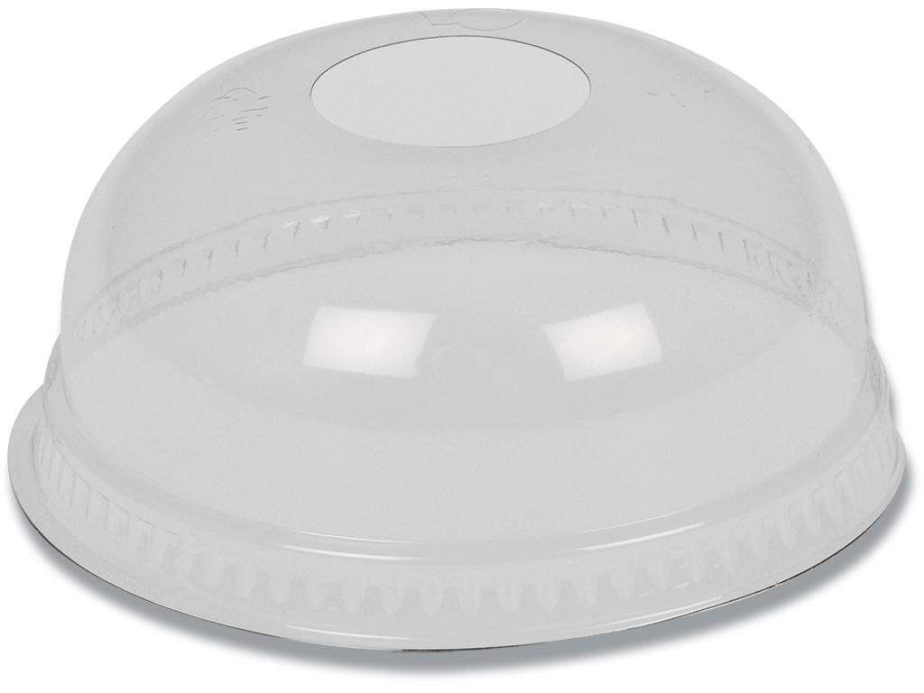 Drikkebæger låg, Med sugerørshul, Ø9.5 cm, 800 stk, Gastro 