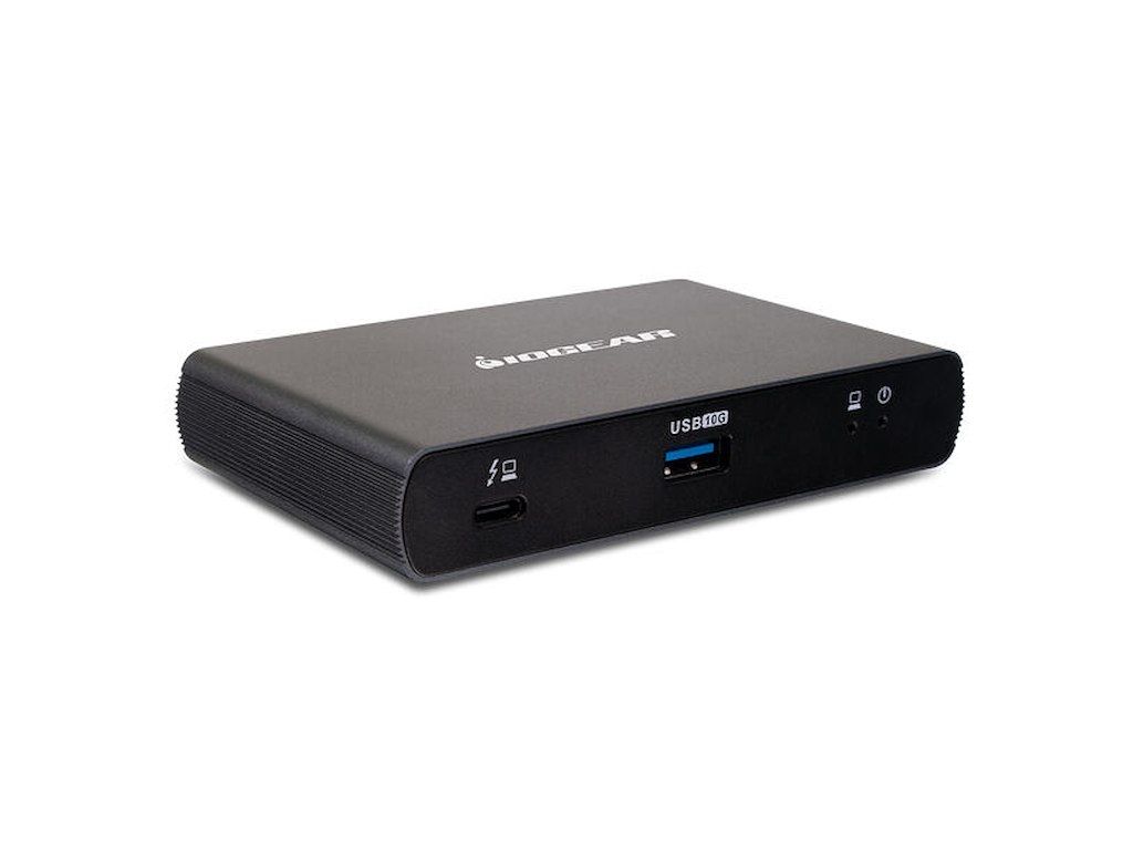 iogear GTD4MHTAA dockingstation Ledningsført USB 3.2 Gen 2 (3.1 Gen 2) Type-A Sort