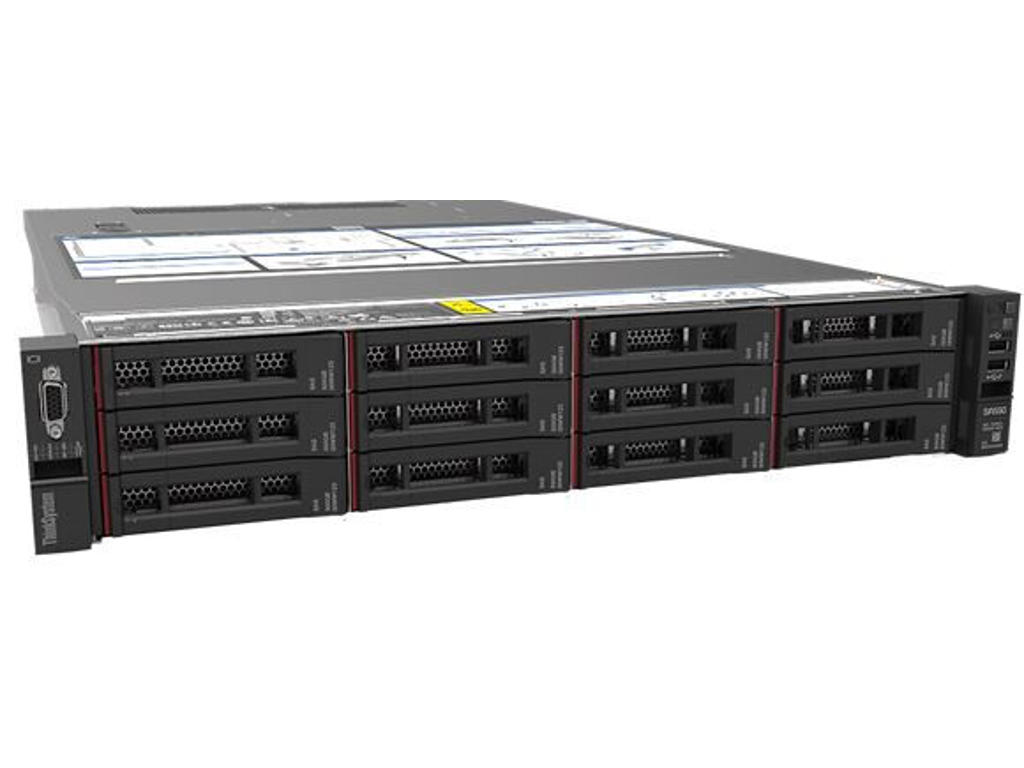 Lenovo ThinkSystem SR550 server Stativ (2U) Intel® Xeon Silver 4210 2,2 GHz 16 GB DDR4-SDRAM 750 W