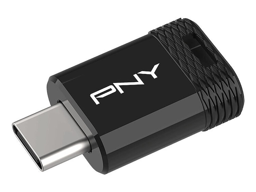 PNY Elite-X USB-nøgle 128 GB USB Type-C 3.2 Gen 1 (3.1 Gen 1) Sort