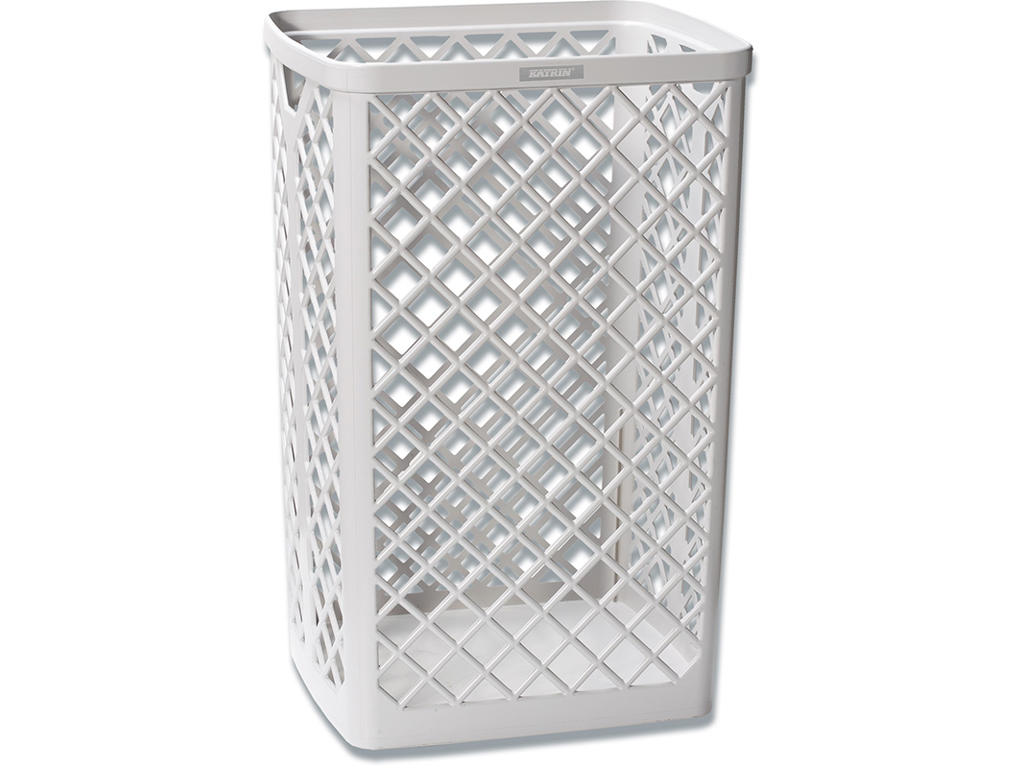 Affaldskurv, Hvid, 40 liter, Plast, Katrin Waste Bin 