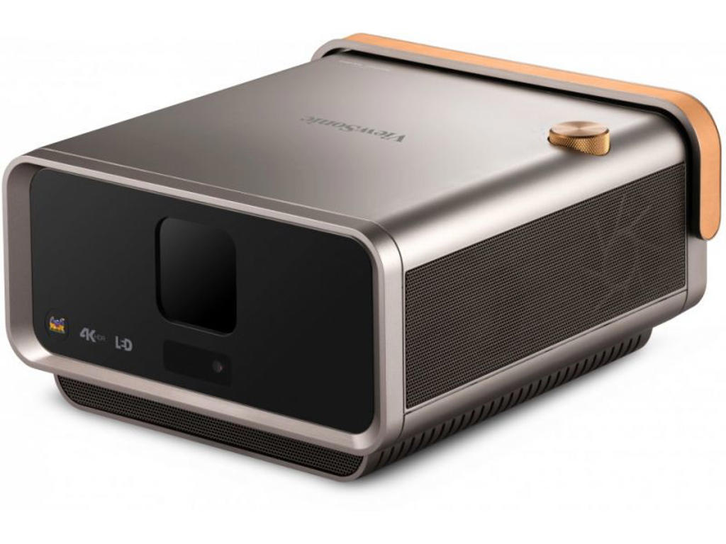 Viewsonic X11-4K dataprojekter Standard-kast projektor LED UHD 4K (3840x2160) 3D Sort, Lysebrun, Sølv