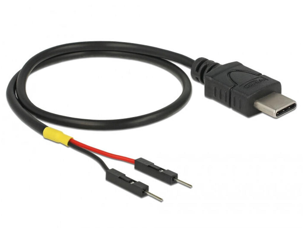 DeLOCK 85420 USB-kabel 0,3 m USB C Sort