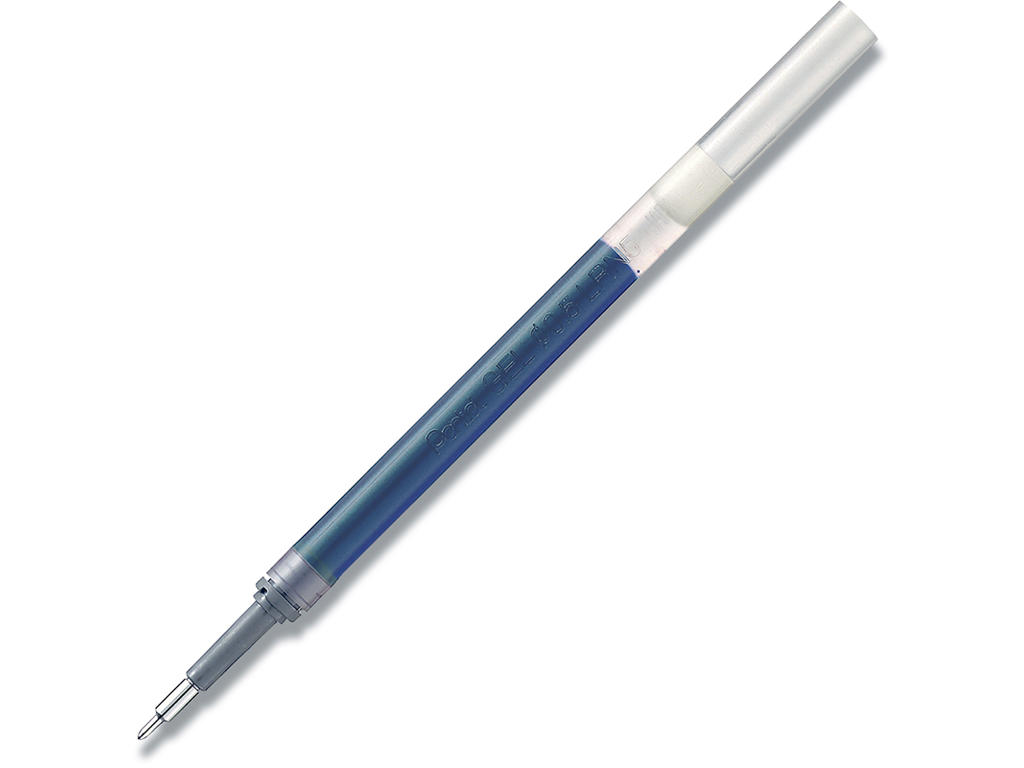 Rollerball gelpen refill, 0.5 mm, 0.25 mm, Blå, Pentel EnerGel LRN5-CX