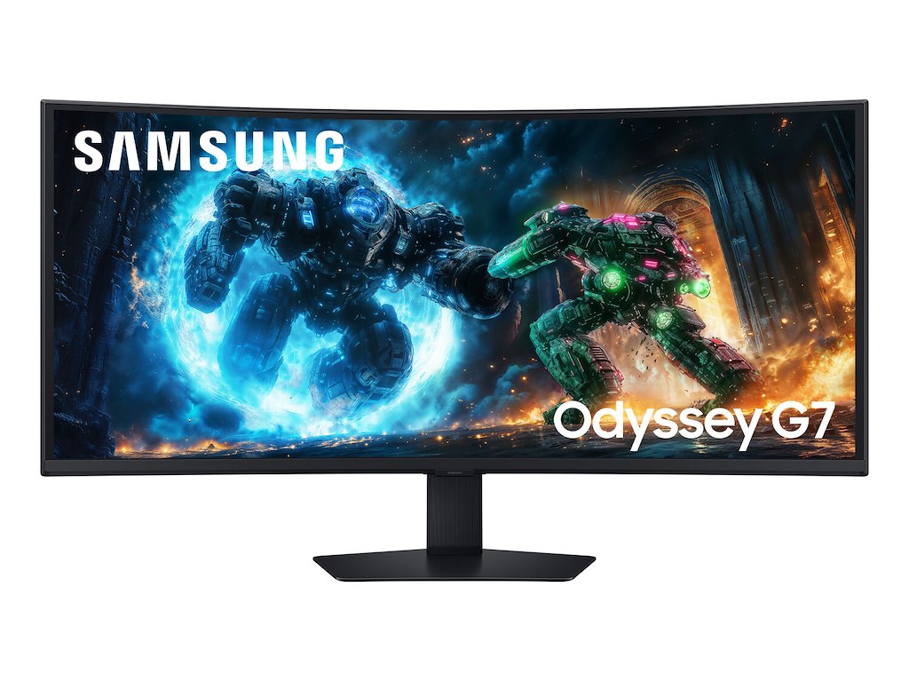 Samsung G75F computerskærm 101,6 cm (40") 5120 x 2160 pixel WUHD LCD Sort