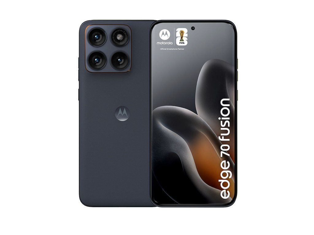 Motorola edge 70 fusion 17,2 cm (6.78") Dual SIM Android 16.0 5G USB Type-C 8 GB 256 GB 5200 mAh Sort