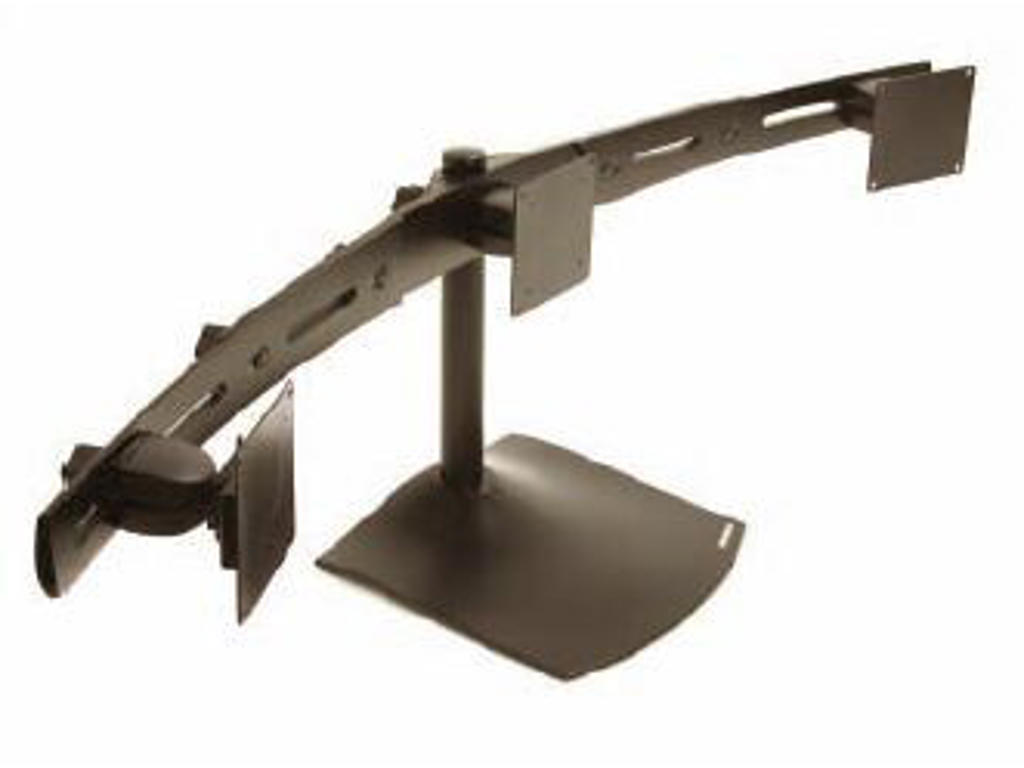 Ergotron DS Series DS100 Triple Skrivebord Sort