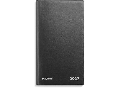 Planner, 2027, Index, 1 måned pr. opslag, Sort, Mayland