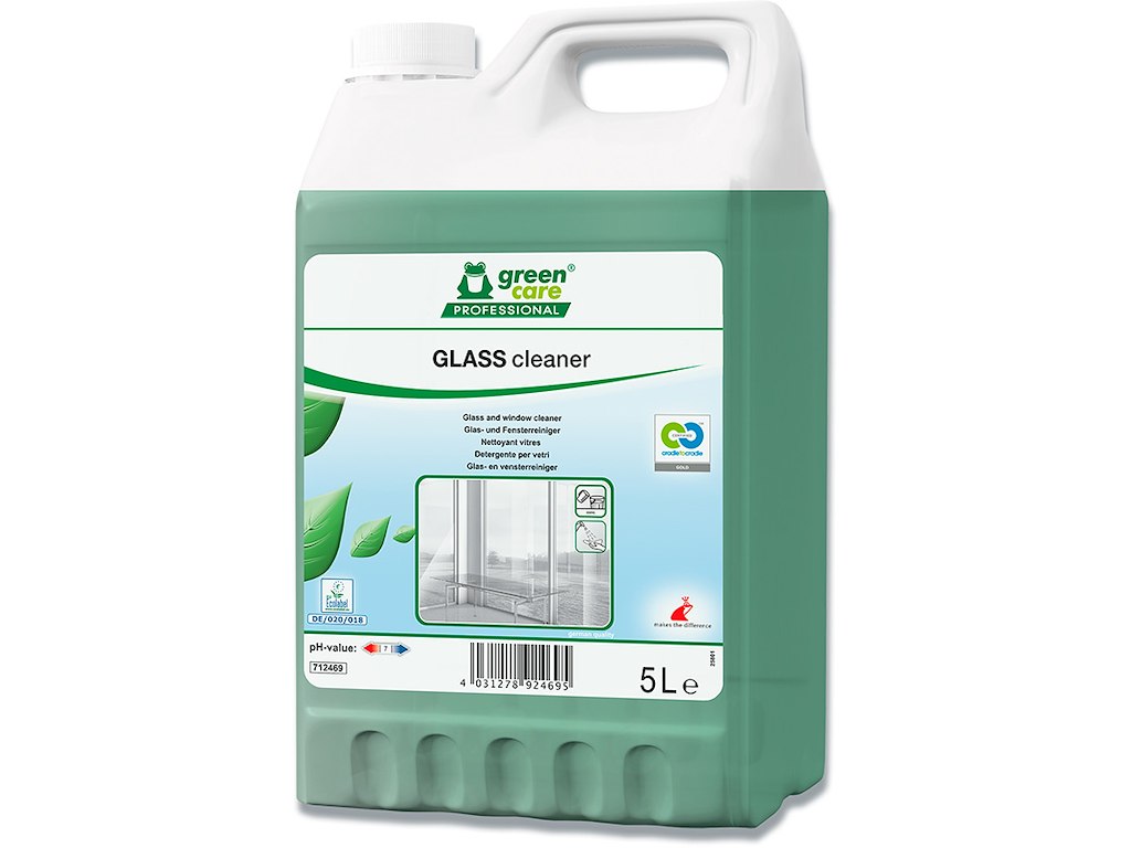 Glasrens, Klar-til-brug, 5 liter, Green Care GLASS Cleaner