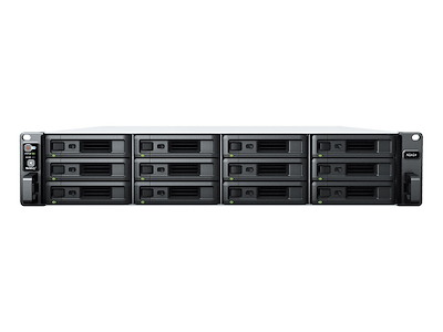 Synology RackStation RS2423+ NAS Stativ (2U) Ryzen Embedded V1780B 8 GB DDR4 48 TB HDD DiskStation Manager Sort