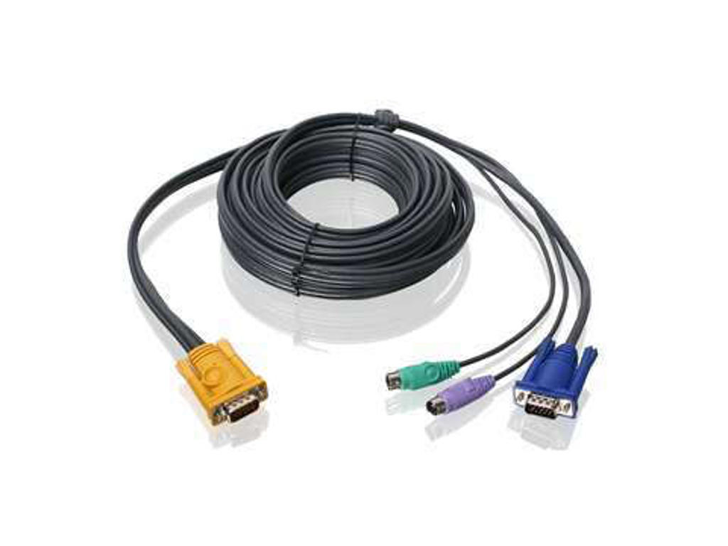 iogear G2L5206P KVM-kabel Sort 6 m