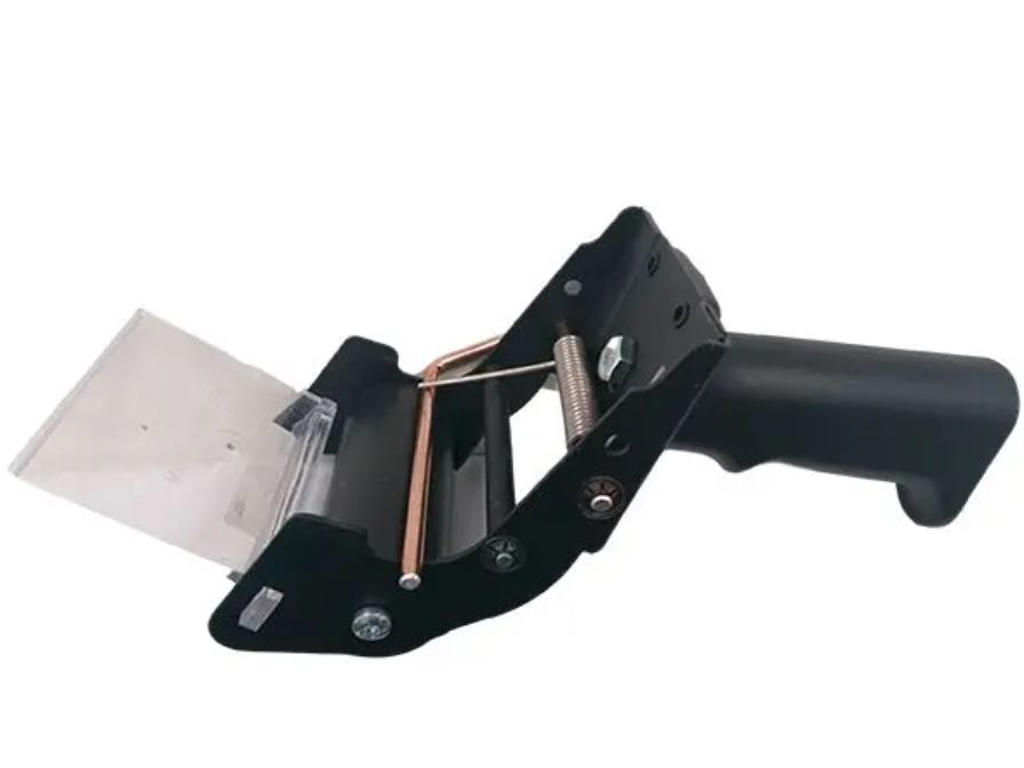 Tapedispenser, Emballagetape, Med håndtag og bremse, 75mmx66m taperuller, 