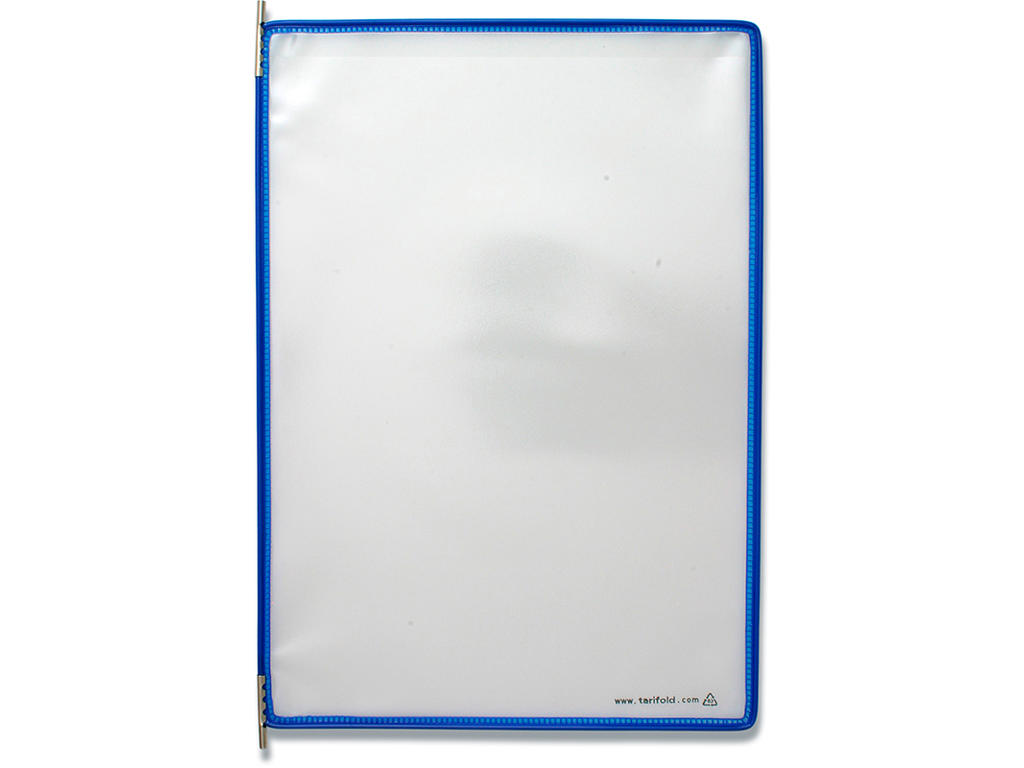Registerlomme, A4, Blå, 10 stk, Tarifold 