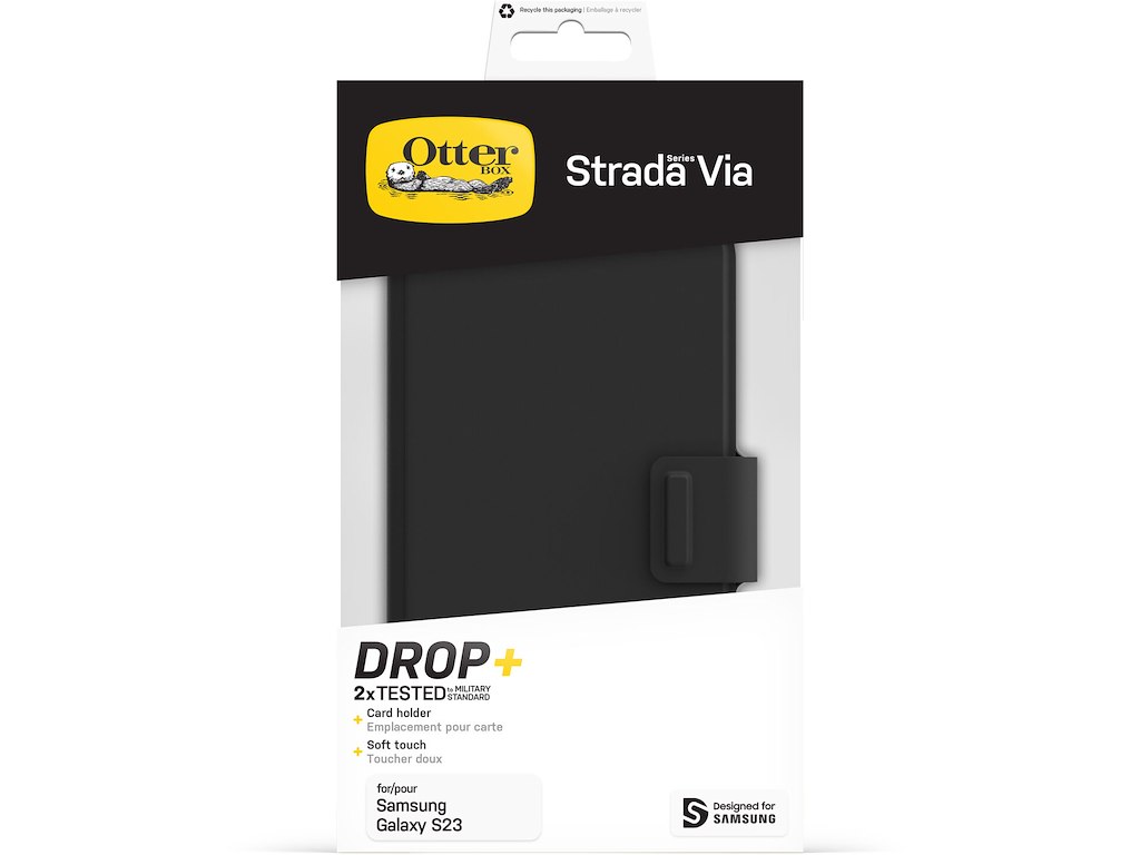 OtterBox 77-91285 mobiltelefon etui 15,5 cm (6.1") Folie Sort