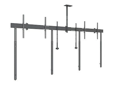 Multibrackets 2325 skærmbeslag til skiltning 2,49 m (98") Sort