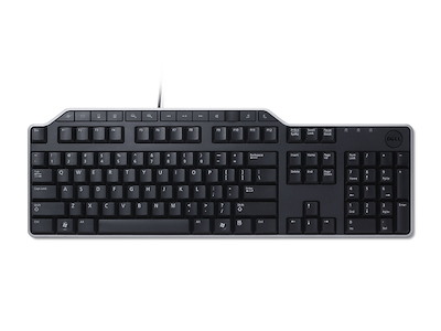 DELL KB522 tastatur Universel USB QWERTY Russisk Sort