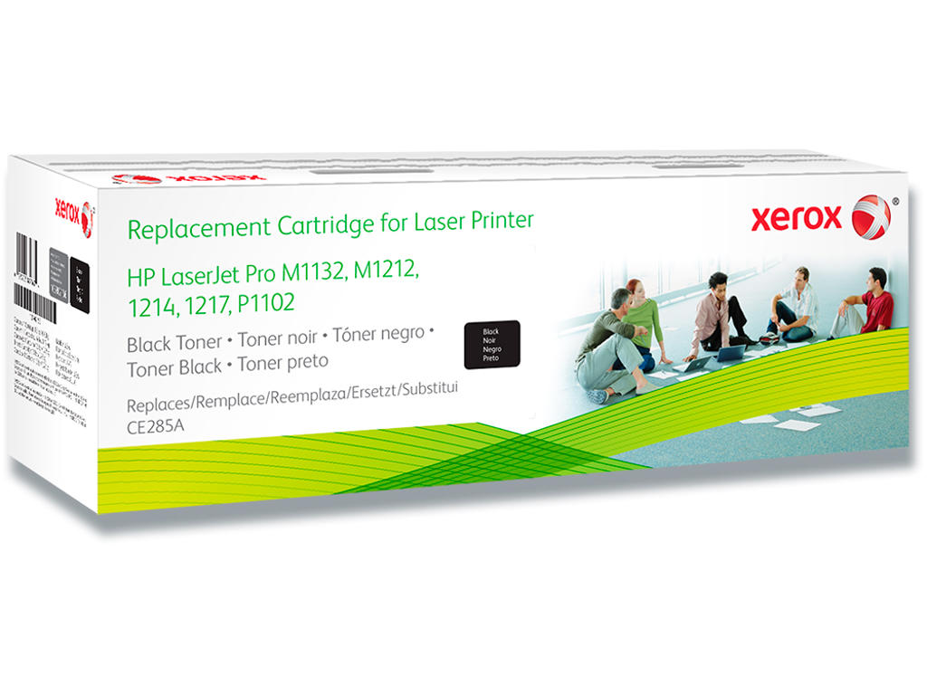 Toner, CE285A/85A, Black-sort, 1.600 sider, Xerox XRC 106R02156