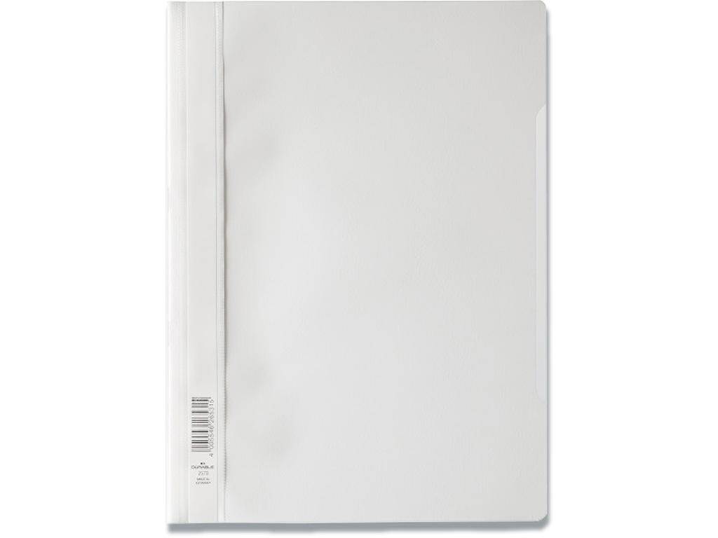 Tilbudsmappe, A4, Hvid, 25 stk, Durable 