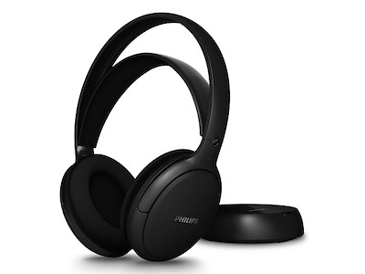 Philips SHC5200M2/12 hovedtelefoner/headset Trådløs TV USB Type-C Sort
