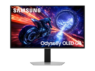 Samsung G60SF computerskærm 68,6 cm (27") 2560 x 1440 pixel Quad HD OLED Sølv
