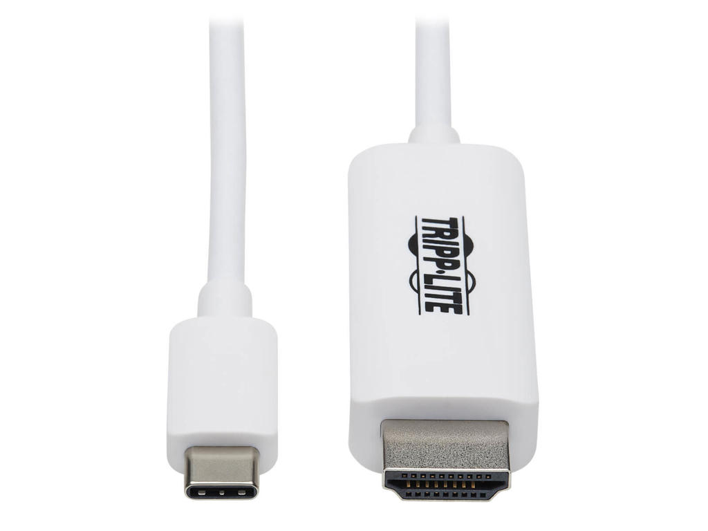Tripp Lite U444-006-HWE videokabel adapter 1,83 m USB Type-C HDMI Type A (Standard) Hvid