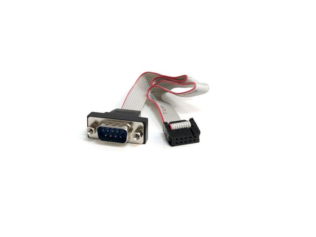 StarTech.com PNL9M16 serielkabel Grå 0,4064 m DB-9 IDC
