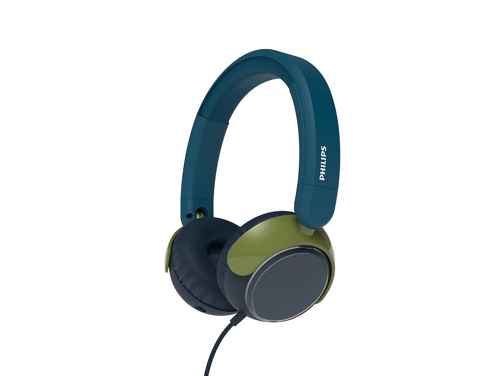 Philips 2000 series TAK2000CT/00 hovedtelefoner/headset Ledningsført Opkald/musik USB Type-C Blå, Grøn, Grå
