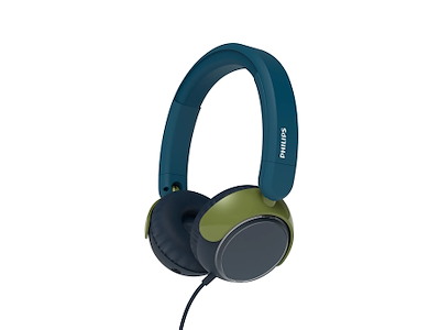Philips 2000 series TAK2000CT/00 hovedtelefoner/headset Ledningsført Opkald/musik USB Type-C Blå, Grøn, Grå