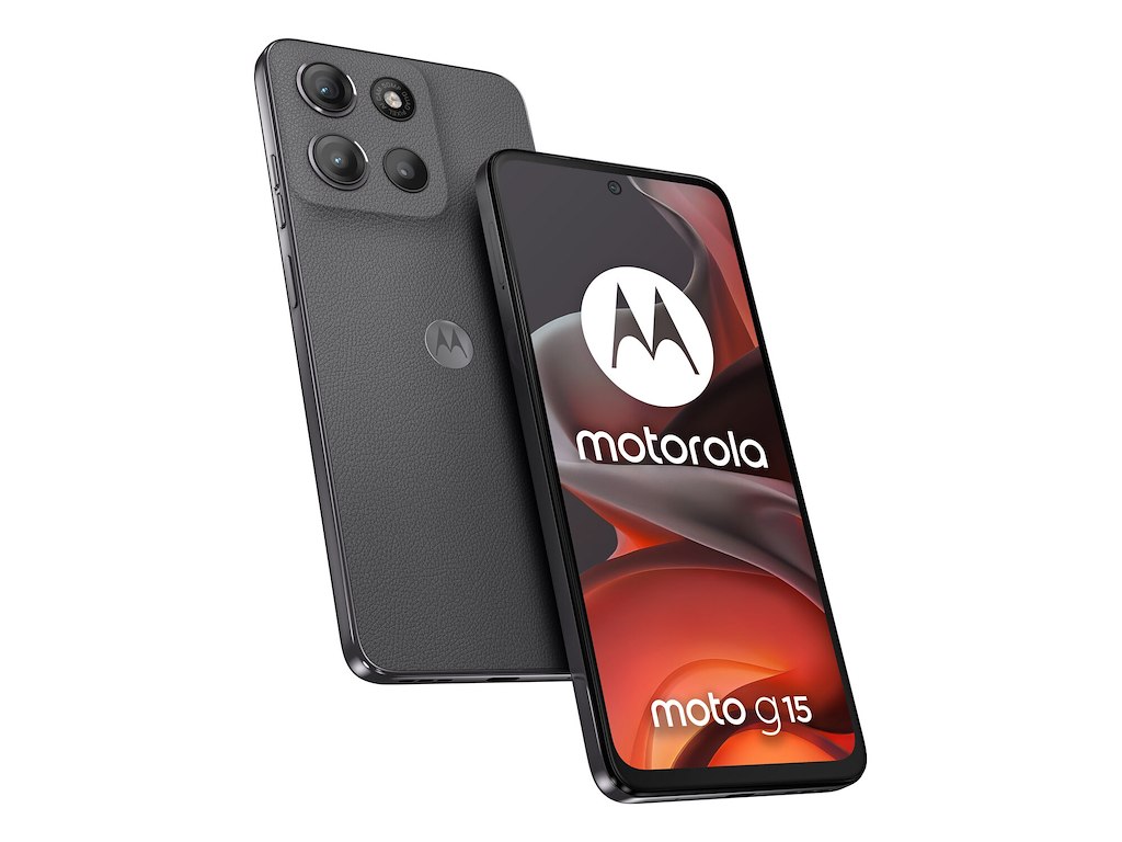 Motorola moto g15 17,1 cm (6.72") Dual SIM Android 15 4G USB Type-C 8 GB 128 GB 5200 mAh Grå