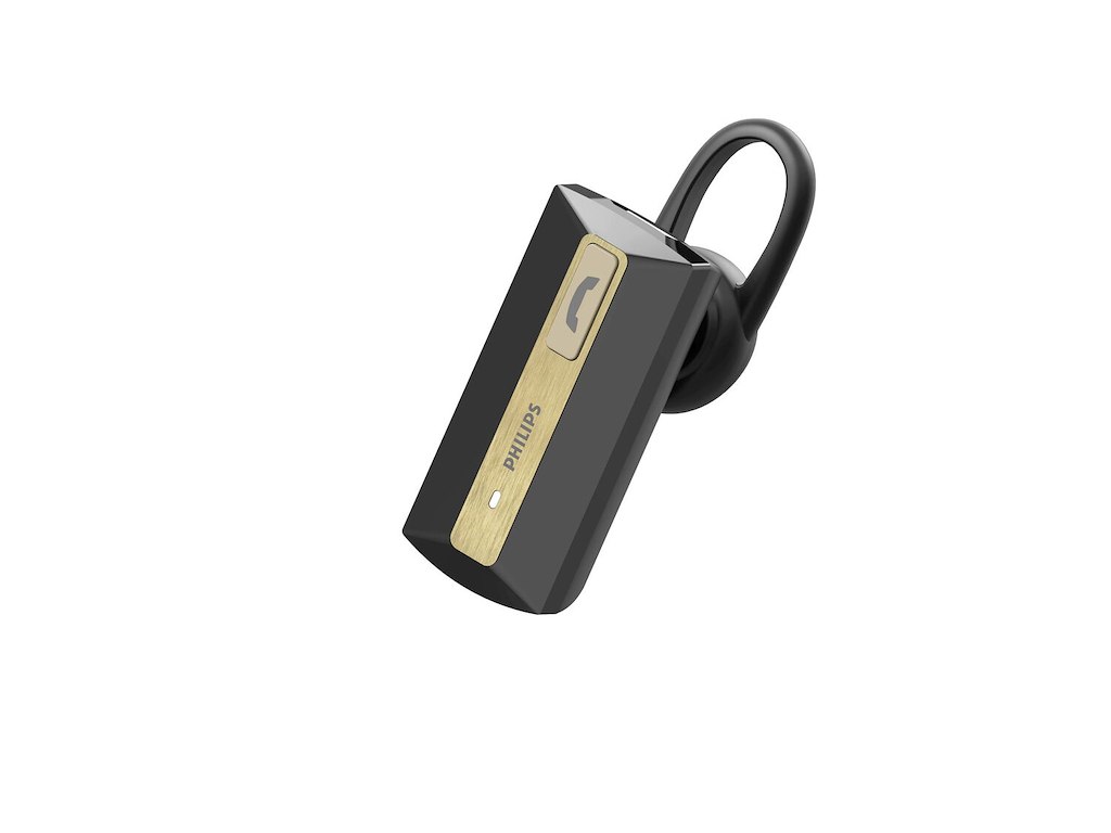 Philips SHB1202/10 hovedtelefoner/headset Trådløs I ørerne Opkald/musik Bluetooth Sort, Guld