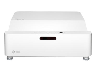 Optoma ZW410UST Ultrakort projektor med kort projiceringsafstand 4000 ANSI lumens DLP WXGA (1280x800) 3D Hvid