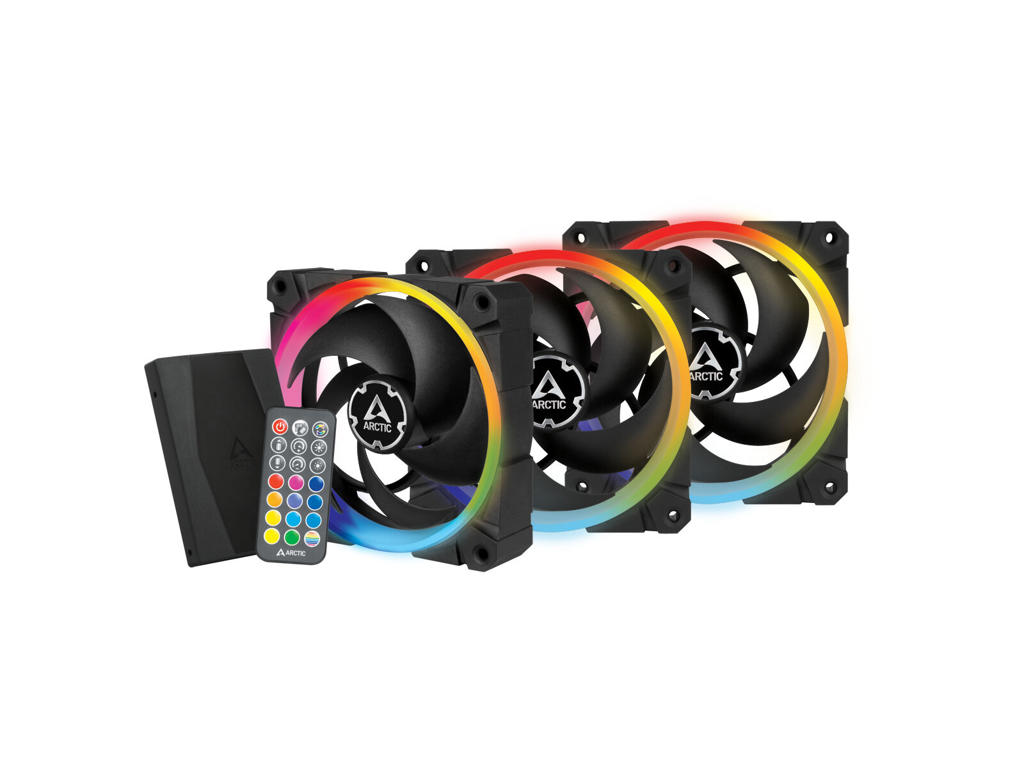 ARCTIC ACFAN00156A Computerkølesystem Computerkabinet Ventilator 12 cm Sort