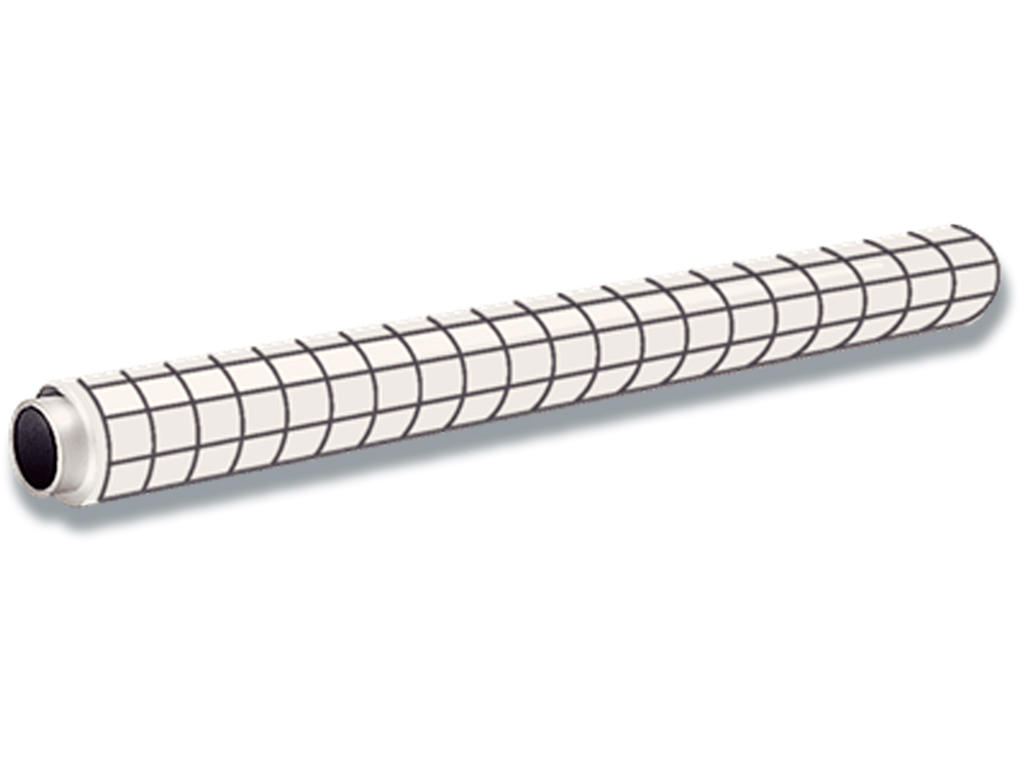 Whiteboard folie, Hvid, 60 cm x 20 m, Med kvadrering, Leitz EasyFlip Folie 