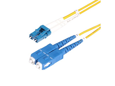 StarTech.com SMLCSC-OS2-8M InfiniBand og fiberoptisk kabel LC Gul
