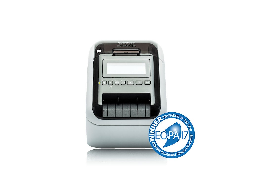 Brother QL-820NWBVMXX1 etiketprinter Direkte termisk Farve 300 x 600 dpi 176 mm/sek. Kabel & trådløs Ethernet LAN DK Wi-Fi Bluetooth