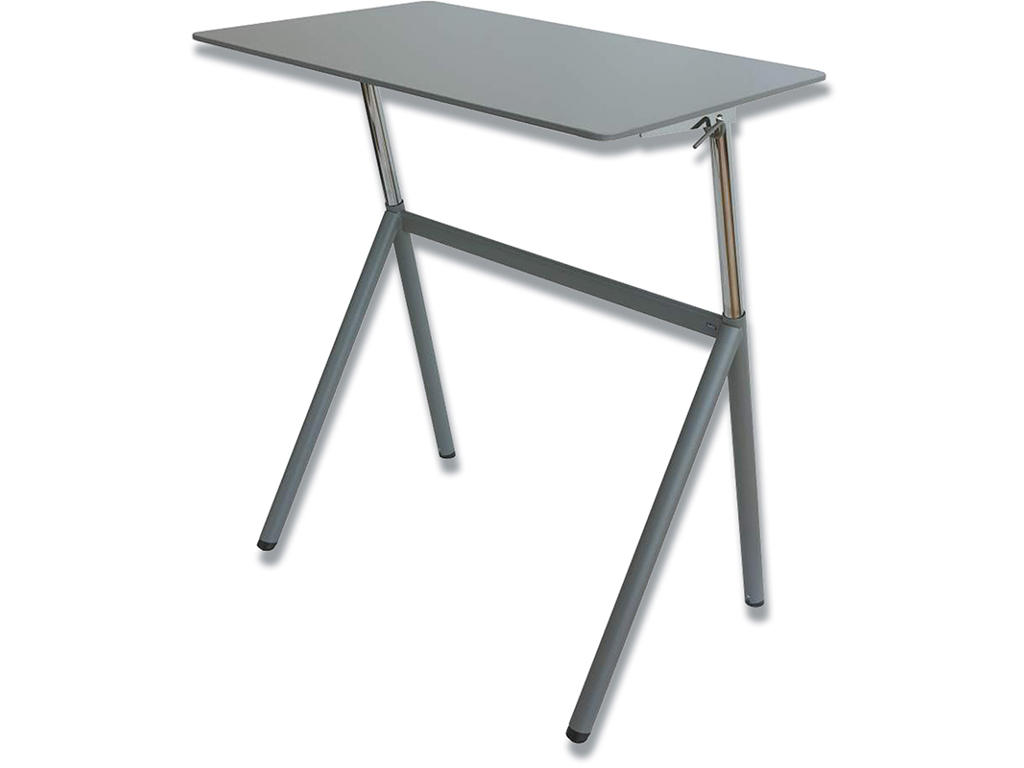 Bord 95cm grå inkl. måtte Standup