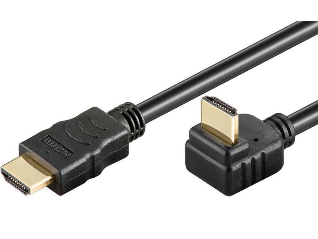 Microconnect HDM19191V1.4A HDMI-kabel 1 m HDMI Type A (Standard) Sort