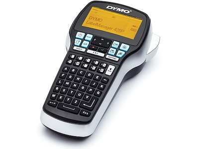 Labelprinter, Håndholdt, Til PC og Mac, D1 tape 6-19 mm, Dymo LabelManager 420 Kuffertsæt