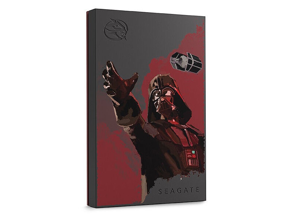 Seagate Game Drive Darth Vader™ Special Edition FireCuda ekstern harddisk 2 TB 3.2 Gen 1 (3.1 Gen 1) Sort, Rød