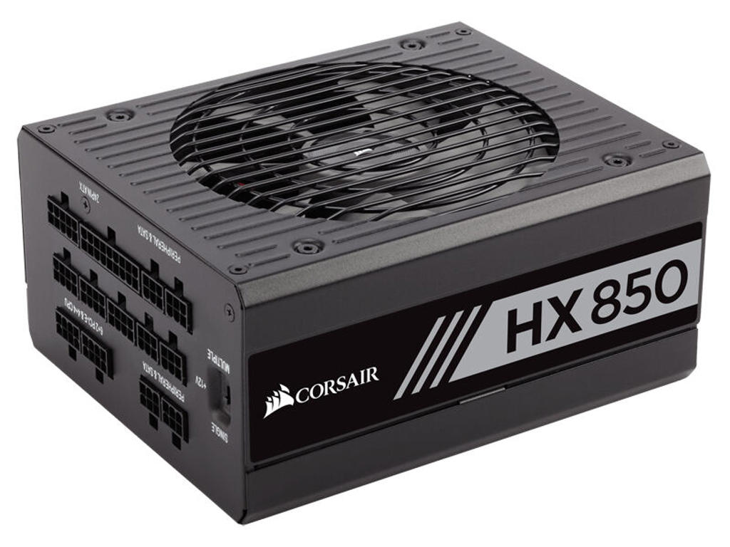 Corsair HX850 enhed til strømforsyning 850 W 20+4 pin ATX ATX Sort