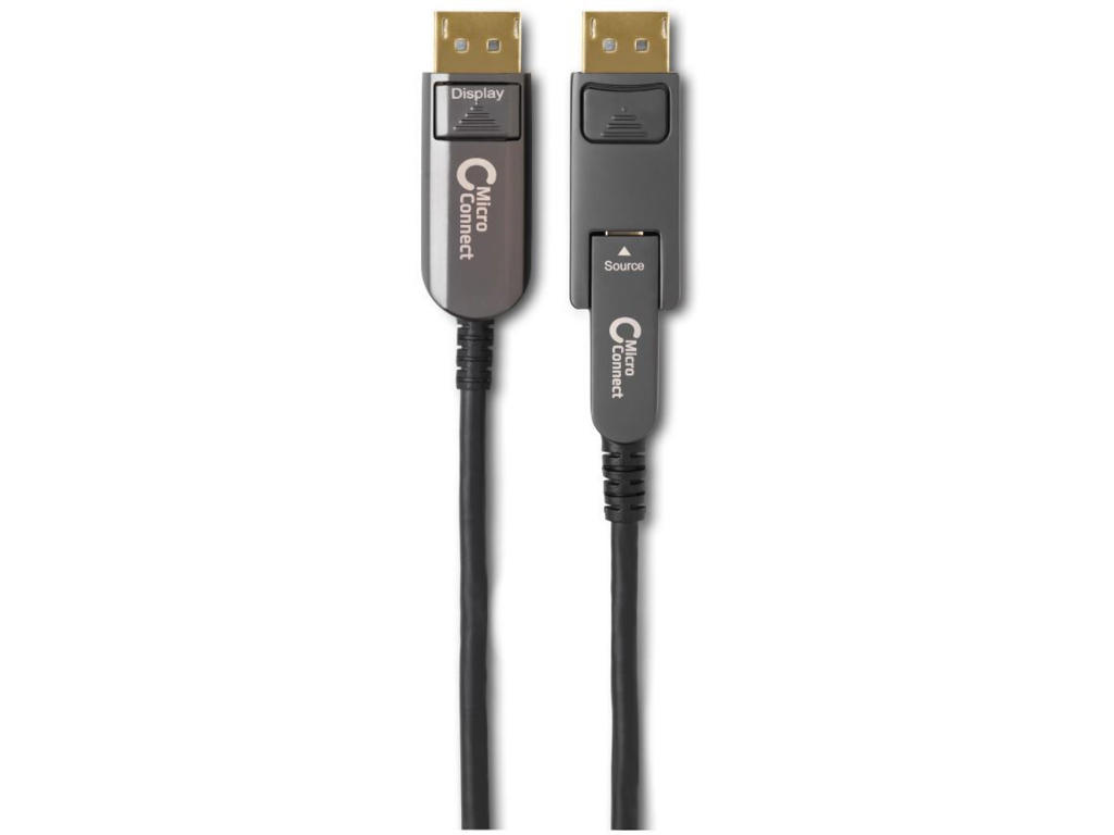Microconnect DP-MMG-4000MBV1.4OP DisplayPort kabel 40 m Sort