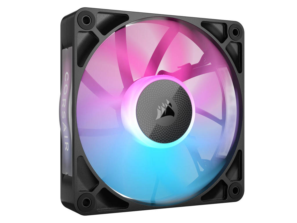 Corsair iCUE LINK RX120 RGB Computerkabinet Ventilator 12 cm Sort 1 stk